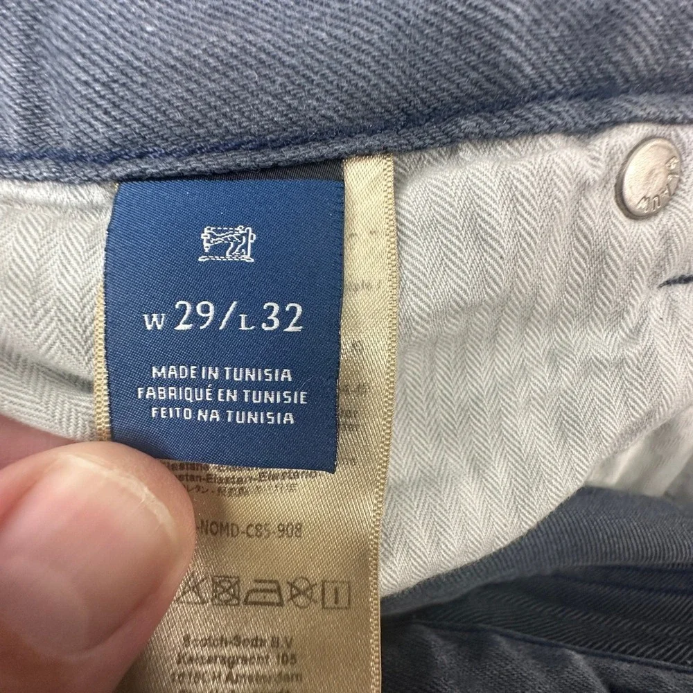 Scotch & Soda Jeans Mens 29x32 Gray Ralston Slim Fit Amsterdams Blauw Denim